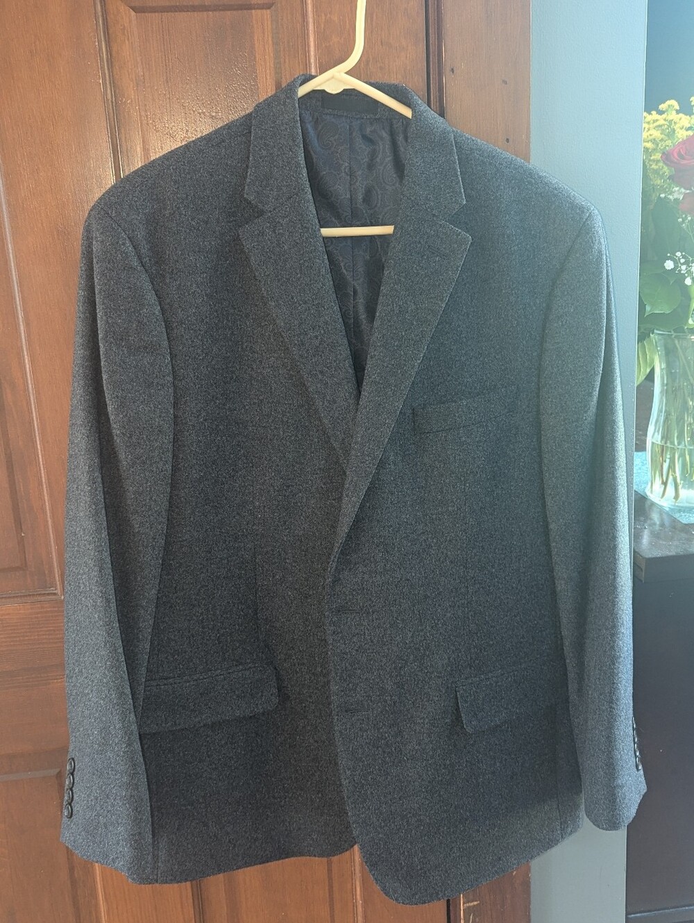 LIKE NEW Ralph Lauren Silk Wool Blazer
